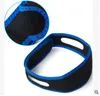 Blue Snore Stopper Ajustable El Anti-ronquido Jaw Guard Cinturón de la correa Cinturón Ronquidos Cesación Cuidado de la salud HA083