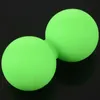 Massage Ball Stretch Silicone Rubber Single And Double Massage Ball Yoga Fitness Hand Massage Ball