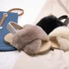 Girls Designer Sandals Children Brand Sandal Kids Sandal with Fur Childrens Comfortable Casual Shoes Summer Fluat Heel Shoe 2020 Top Quality