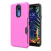 Wallet Back Case Impact Resistent Hybrid Protective Shocksäker Robust Gummi Bumper Anti-Scratch Shell för iPhone 11/6 / 7/8 / 7P / 8P / X / XR / XS Max