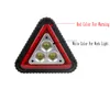 Os mais recentes tráfego automóvel Failure Warning Luz tenda portátil camping lâmpada USB Destaque carregamento COB Trabalho Lanternas Searchlight Prático