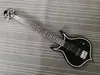 4 strings Gene Simmons bass black electric bass guitar factory outlet