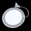 360 ° 회전 유연한 구즈넥 10X 돋보기 LED 조명 욕실 메이크업 면도기 거울 조정 가능한 구부린 구즈넥