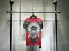 MY BRAND T-Shirt der Männer DESIGNER T-SHIRT MÄNNER WEISS ROT TEE SKULL AX STEINE T-SHIRT KRIEGER CRYSTAL LETTERS TOPS