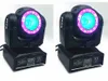 2x mini dioda LED 60 W wiązka mobilna z efektem halo RGBW 4IN1 wiązki światła ruchome głowice światła Super jasny LED DJ DMX Light