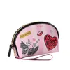 Women Girls Makeup Bag Large Capacity Portable Fashion Letter Print Cosmetic Pouch Organizer Storage Bags1