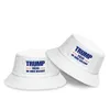 Donald Trump 2020 Fisherman Hat Håll Amerika Stora hinkar Sommar Mode Sunscreen Caps Party Hats Leverans 17Tyles RRA3136N