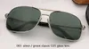 2019 مصنع جديد نساء المعادن العدسة الكبيرة النظارات الشمسية الرجال rd3387 Sun Glasses Female G15 Brown UV400 خمر درع كبير الحجم