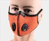 Fietsen gezicht masker stof fiets actieve koolstofmasker met filter ademhalingsklep anti-vervuiling beschermende sport oor loop masker FY9038
