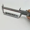 For Nissan Navara Rear Back Logo Plate Emblems Frontier Pickup D21 D22 D23 D40 Side Door Chrome Nameplate2676494