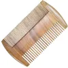 Green Sandalwood Pocket Beard Hair Combs 2 Sizes Handmade Natural Wood Comb 1pc Free Shipping LX9316