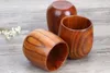 Wood cup sake Saucers solid wooden water mug handy restaurant tea mugs