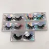 Clear Band Mink Eyelashes Reusable False Eyelashes Natural Soft Handmade Transparent Band 5D Lashes Invisible Band Mink Strip Natural 20mm