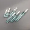 10ML Clear Fine mist Atomizer Mini Refillable Clear Glass Perfume Sample Empty Bottle 1/3Oz Cosmetic Pump Atomizer Vial Tube