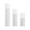 15 ml 30 ml 50 ml flacone cosmetico in plastica opaca smerigliata flaconi per pompa per lozione senz'aria flaconi per crema per gli occhi flaconi per sottopacchetti