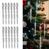 Fake Icicle Prop Kerstboom Simulatie Ijs Opknoping Winter Bevroren Party Kerstboom Thuis Tuin Opknoping Ornamenten 13 Cm Icicle