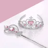 Princess Tiara Crown Set,Girls Dress up Party Accessories