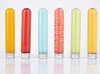 25pcs 40ml Excellent Plastic Transparent Test Tubes with Aluminum Cap Bottles School Supplies Lab Equipments 25x110mm