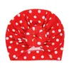 2020 TODDLER BABY TURBAN HEADBAND blommor Plaid Dot Soft Cotton Beanie Hat Little Girls Donut Cap Headwear Kids Gift3879477