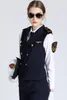 Chinesische Marine Seefrau Uniform Frau Kapitän Schulter Seal Standard Uniform Cosplay KTV Bar Weste + Hemd + Hose Diener Arbeitskleidung