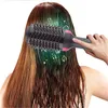 NEW HOT 3 In 1 One Step Hair Dryer and Volumizer Brush Straightening Curling Iron Comb Electric Hair Brush Massage Comb