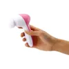 Meilleur prix 5 en 1 brosse faciale électrique peau nettoyage en profondeur enlèvement maquillage Pores soins visage brosses de lavage