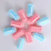 6pcs Hair Foam Bollers Home DIY Sponge Magic Cerlers Roll Bangs strls intifact double telfeadhesive curler un4772019165