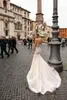 2019 Berta Sexy Mermaid Wedding Dresses Sweetheart Lace Applique Sweep Train Beach Boho Bridal Gowns Plus Size robe de mariée