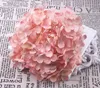 Flores secas artificiales rosas de espuma simulación cabeza de flor de hortensia artificial DIY boda 11 tenedor floral GB122