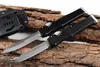 Доставка DHL VI Авто Тактатический Нож 4.4 "Сатиновое одно действие Танто -лезвие с ножом с безопасным замком выживаем EDC Gear Knives