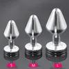 Elektrisk chock metall butt plug dildo anus expansion g spot stimulator analplugg krok sex leksak för kvinnor män dilator y200422