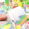 100 Stks Cute VSCO Waterdichte meisjes Stickers Pack Kawaii Anime Pink Graffiti Decals voor Kids Girls to DIY Laptop Waterfles Home Decor