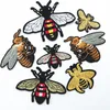20pcs Many design Embroidery Bee Patch Sew Iron On Patch Badge Fabric Applique DIY craft consume295z