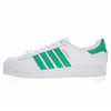 2019 Super Star White Hologram Iridescent Junior Men Superstars 80. Trampki Duma Damskie Męskie Trenerzy Superstar Casual Buty Rozmiar 36-45