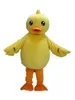 2019 Factory Outlets hot yellow duck mascot costume with a big mouth for adult to wear