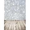 Silver Twinkle Stars Bokeh Photography Background Sfondo in vinile per bambini Baby Lovers Prom Party Studio Photocall Photobooth