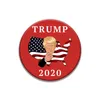Trump-Gedenkabzeichen, 20 Stile, neues Zubehör für die amerikanische Wahl 2020, US-Flaggen-Qualitätsvorräte, Trump-Abzeichen EEA1673