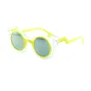 Colorful Baby Sun Glasses Mirror Lenses Kids Sunglasses Fashion Designer PC Frame 6 Colors Wholesale