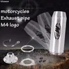 Akcesoria motocyklowe M4 rury wydechowej cylindra dla CB400 VTEC CBR250 CBR400 CBR600 F4I XJR400 VFR400 74A F51