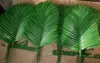 人工緑の植物の装飾的な花蝶ヤシのアレカのヤシの葉の結婚式の装飾35 cm長さ28 cm幅