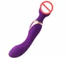 USB-Lade Doppelkopf AV Vibrator Zauberstab Massagegerät Sexspielzeug für Frauen Erwachsene G-Punkt Vaginal Klitoris Stimulation Masturbatoren