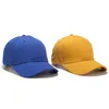Helt nya män Kvinnor Plain Curved Sun Visor Baseball Cap Hat Solid Färg Justerbar Caps Snapback Golf Ball Hip-Hop Hat Caps