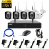 Anspo 1080P Wifi Wireless CCTV Camera System Waterproof Home Surveillance Security System Plug and Play P2P NVR