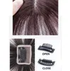 Lady Beauty Clip In Bangs Human Hair Air Bang Brazilian Hair Pieces Invisible Seamless Non-remy Replacement Hair Wig