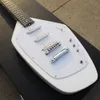 Rare 60s 12 Strings Teardrop XII Shaped Body White Electric Guitar 3 Single Coil Pickups, Vintage Tuners, White Pickguard