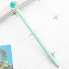 Glass Ball Dried Flower Metal Ballpoint Pen School Student Writing Gift Office Writing Supplies Stationery Creative Pen 8 Color