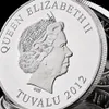 Elizabeth II 1912 Titanic vittime 100 ° Anniversario Memorie Di Rms placcati argento del metallo della moneta con la capsula di visualizzazione