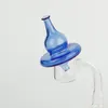 Dôme de bulle de capuchon de carburateur en verre semi-transparent pour les clous de banger de quartz fumant des conduites d'eau