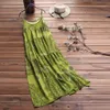 Spot Tanks European Spring and Summer Fashion Print Casual Street Holiday Sexy Sling Sleeveless Dress Support Mixed Batch