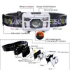 Headlamps 5W XPE Mini Led Head Lamp Torch USB Charger Headlight Lanterna With Body Motion Sensor For Camping Hunting